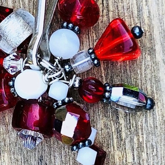 j.nicolbees Accessories - Sterling & Swarovski LIPSTICK {Charm Keychain}